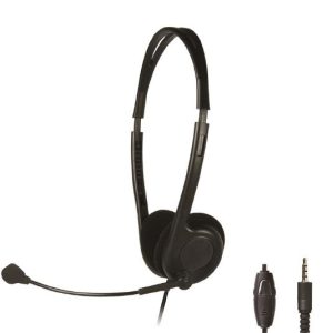 Shintaro Light Weight Headset with Boom Microphone Single Combo 3.5mm Jack