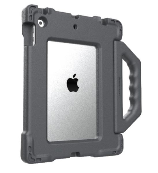 Brenthaven Edge Bounce Rugged Case designed for Apple iPad 10.2″ 2021 Gen 9 (also 7/8 Gen -Models: A2197, A2228, A2068, A2198, A2230,A2604)