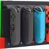 4 in1 Charger Station Stand for Nintendo Switch Joy-con with LED Indication