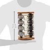 Spice Rack Organizer with 12 Pieces Jars for Kitchen