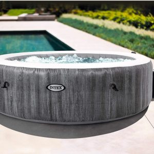 INTEX 	PURESPA GREYWOOD DELUXE SET