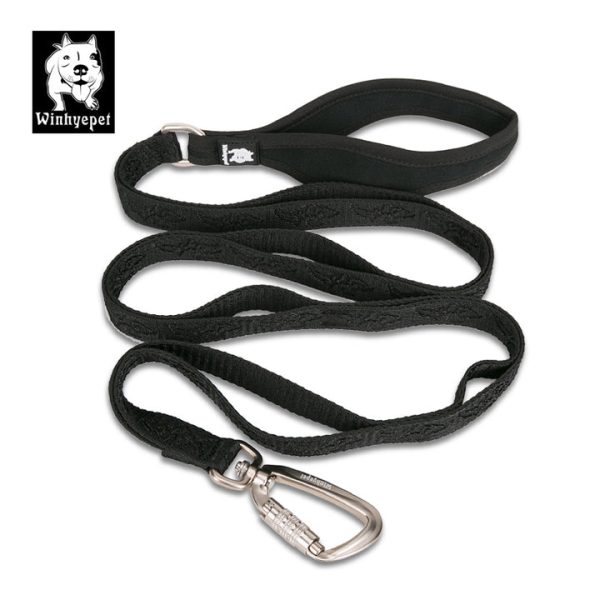 Whinyepet leash – M, Black