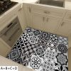 Nordic Wall Sticker Bathroom Waterproof Self-adhesive Tile Sticker  Kitchen Cabinet Decor