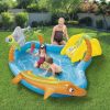 273L Inflatable Sea Life Water Fun Park Pool with Slide – 2.8m x 87cm