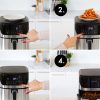 7L Air Fryer Wiz w/ Built-In Scale, 200C, 9 Cooking Programs