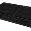 Double Induction Cooker w/ 2 Plates, 240C, 1000- 1400W