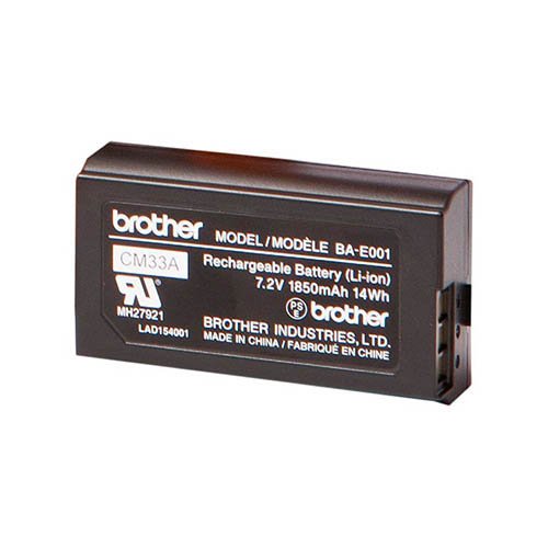 PT rechargable lithium-ion Bat – for use in Brother Printer