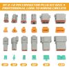 600PCS Deutsch DT Connector Plug Kit With Genuine Deutsch Crimp Tool Auto Marine