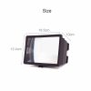 3D Mobile Phone Screen Magnifier 12″ HD Video Amplifier for Smartphone Stand