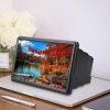 3D Mobile Phone Screen Magnifier 12″ HD Video Amplifier for Smartphone Stand