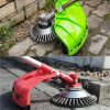 Weed Brush Steel Wire Trimmer Wheel Garden Lawn Mower Grass Cutter Head Tool – 6 Inch