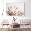 Pure Protea II White Frame Canvas Wall Art – 50×70 cm