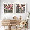 Wall Art 40cmx40cm Laurels Lollies 2 Sets Wood Frame Canvas