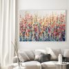 Wall Art 60cmx90cm Flourish Of Spring White Frame Canvas