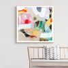 Wall Art 40cmx40cm Changed My Mind IV by Aleah Koury Gold Frame Canvas