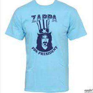 Frank Zappa Zappa For President Small Tshirt