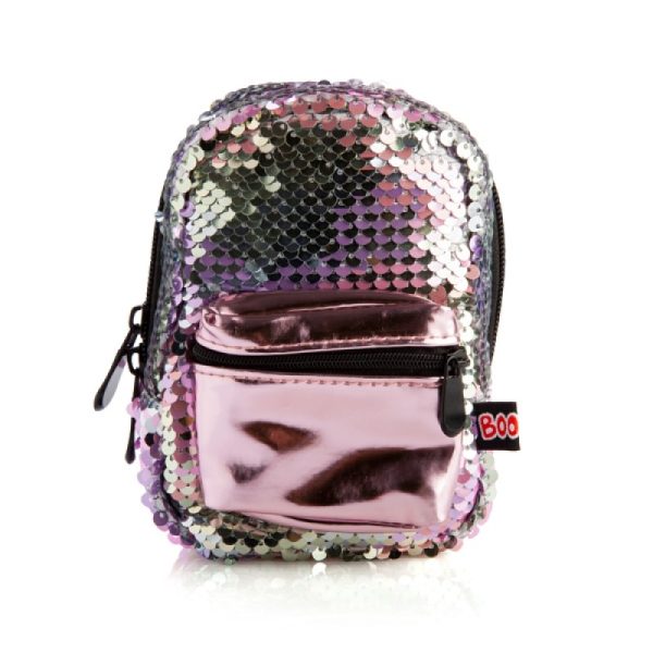 Pink Sequins BooBoo Backpack Mini