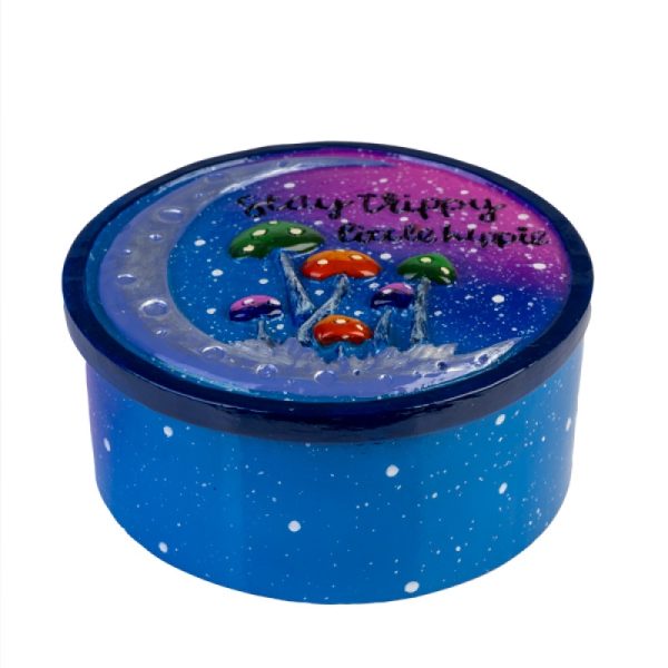 Stay Trippy Little Hippie Trinket Box