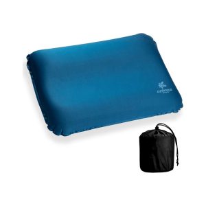 Self Inflating Camping Pillow with Ergonomic Support