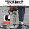 Baumr-AG 4 Stroke Petrol Jackhammer, with 2 Chisels, Carry Bag