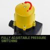 PROTEGE Automatic Water Pump Controller Pressure Electric Switch Adjustable – Yellow