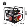 WARTON Petrol Water Pump 8HP Fire Fighting High Pressure Transfer Irrigation 4