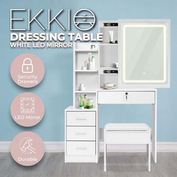 Dressing Table White LED Mirror