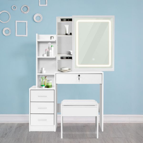 Dressing Table White LED Mirror