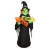 2.4m Witch Way Halloween Inflatable with LED FS-INF-17