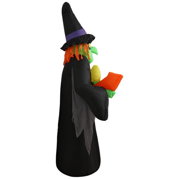 2.4m Witch Way Halloween Inflatable with LED FS-INF-17