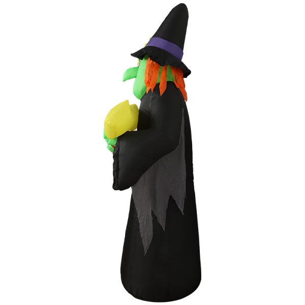 2.4m Witch Way Halloween Inflatable with LED FS-INF-17