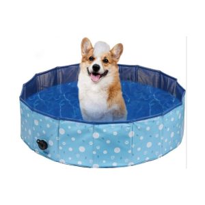 Pet Pool 120cm*30cm Blue Circle FI-SB-110-HR