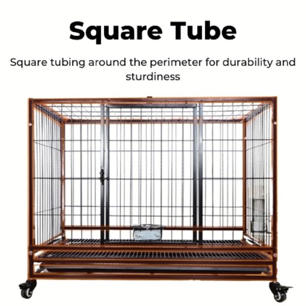 Dog Cage 32″ (with wheels)