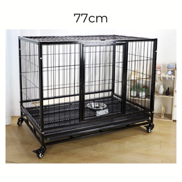 Dog Cage 32″ (with wheels)