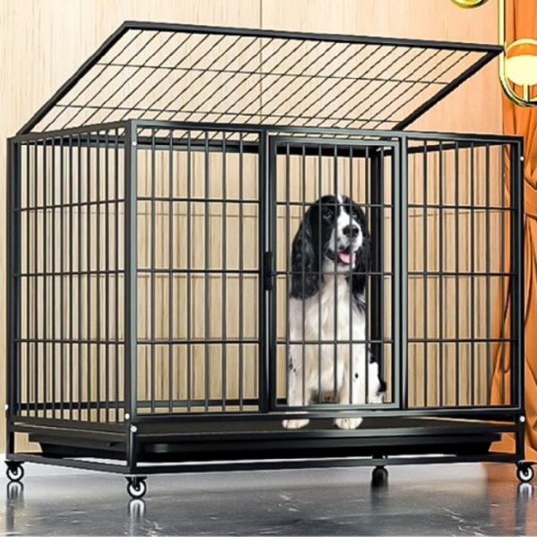 Dog Cage 32″ (with wheels)