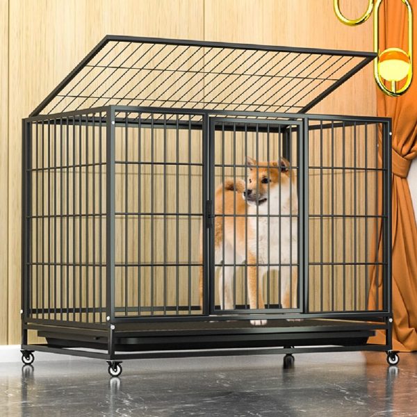 Dog Cage 32″ (with wheels)