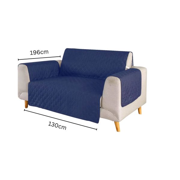 Pet Sofa Cover 2 Seat (Blue) FI-PSC-105-SMT