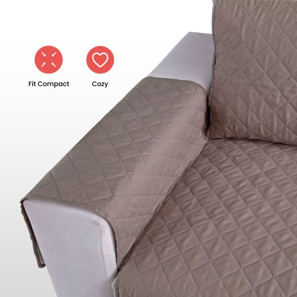 Pet Sofa Cover 1 Seat (Khaki) FI-PSC-100-SMT