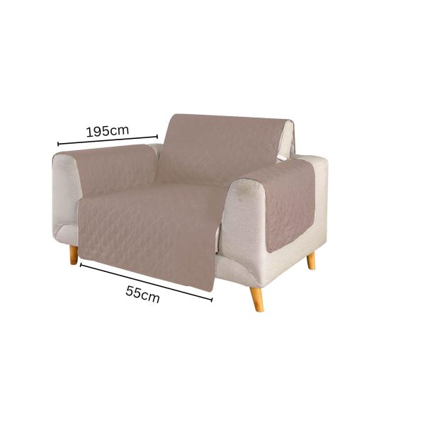 Pet Sofa Cover 1 Seat (Khaki) FI-PSC-100-SMT