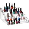 Nail Polish Organizer 6 Layer Display Stand Holder (Transparent) GO-NPO-100-CS