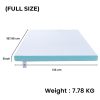 Dual Layer Mattress Topper 3 inch with Gel Infused (Full)