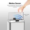 MIRAKLASS Sensor Bin Square – Wide Silver