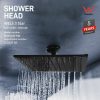 ShowerHead: Palila: Shower head – Square 200mm Matt Black