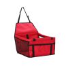 Cat Dog Pet Car Booster Seat Puppy Carrier Safety Protector Basket Red