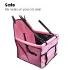 Cat Dog Pet Car Booster Seat Puppy Carrier Safety Protector Basket Red