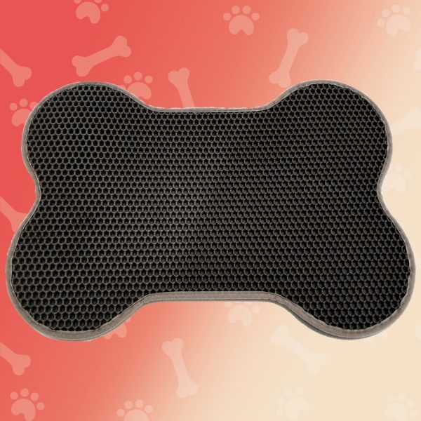 Litter Mat Bone Shape