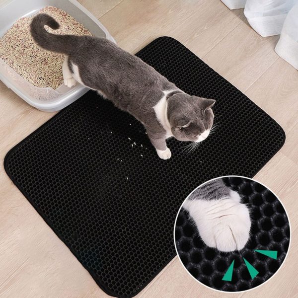 Litter Mat Bone Shape