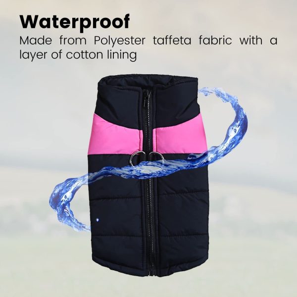 Pet Winter Vest (L Blue)