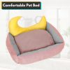 Pet Bed Moon Design (M Pink)