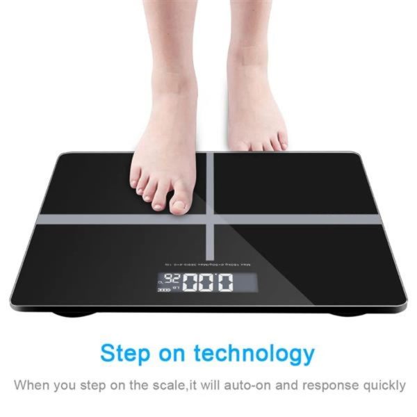 Digital Body Scale (Black) VP-BS-100-ZJ